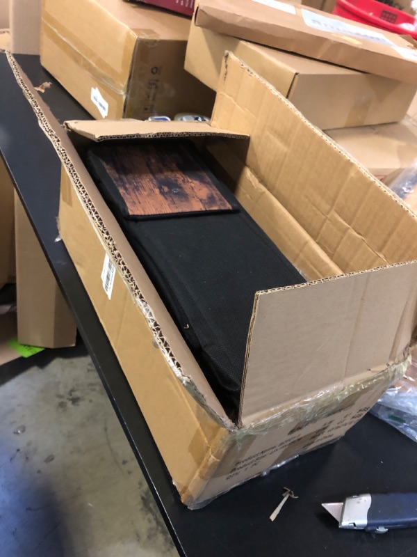 Photo 1 of Small Narrow Side Tables for Small Spaces, Oppro Narrow Skinny Bedside Table Nightstand with Drawers & Wheels, Slim Table Stand Magazine Rack with Storage Bag for Sofa Living Room Couch Bedroom (Rustic)