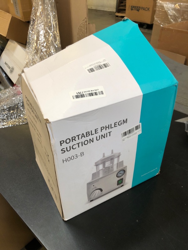 Photo 1 of 1000ml Portable Veterinary Suction Machine for Home Use 110V