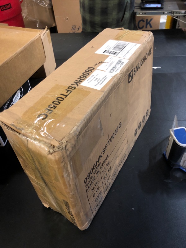 Photo 1 of Snughome Console Table with Power Outlets, Entryway Table with Storage, Narrow Sofa Table with 3 Tier Shelves, Couch Table with USB Ports, Hallway Table for Living Room, Entrance