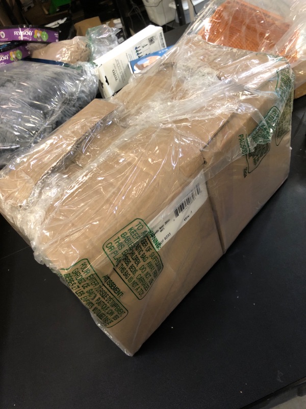 Photo 1 of 6 Pcs Acrylic Display Risers Acrylic Boxes Acrylic Display Nesting Cubes 5 Sided with Hollow Bottoms Display Stand Shelf for Cosmetics Food Collectibles Jewelry Figures Show (Black)