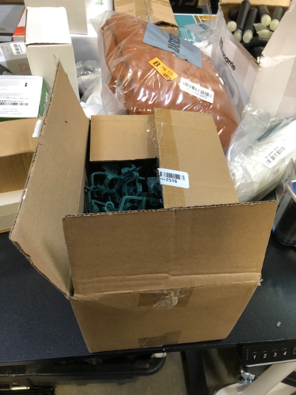 Photo 1 of NIOSTA C9 Christmas Light Outdoor Clips Adjustable, Rotatable Quick Clips for Outside Xmas Roof Shingle,Rain Gutter,Railing and Fence,100pack Green