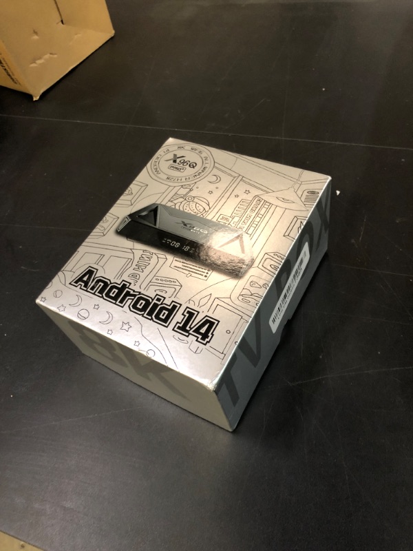 Photo 1 of X96Q PRO+ Android 14.0 TV Box 64bit 4GB RAM 64GB ROM Allwinner H728 Octa-core ARM Cortex A55 Mali G57-MC1 1000M Ethernet WiFi6 Dual-WiFi 2.4G/5G 8K BT5.x USB3.0