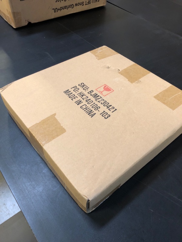 Photo 1 of HORLIMER Floating Corner Shelf Wall Mount, 3 Pack Rustic Wood Corner Wall Shelves with Fence for Bedroom, Bathroom, Kitchen, Living Room, Brown