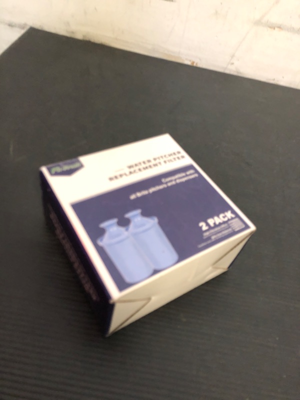 Photo 2 of 2-Pack Elite Water Filter Replacements for Brita Water Pitchers and Dispensers, Reduce Chlorine, Lead, Bad Taste & Odor, Lasts 6-Month