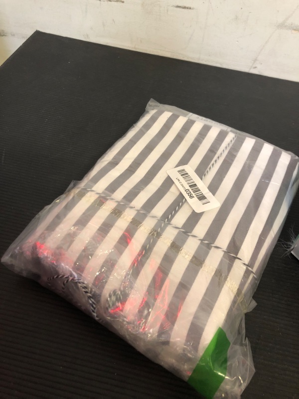 Photo 1 of HUDDLE Original Stuffed Animal Bean Bag Storage Extra Large Designer Beanbag Chairs for Kids Teens & Adults | Instant Clutter Clear for Stylish Moms - Stuffed Animal Storage Bean Bag Chair Grey Stripe