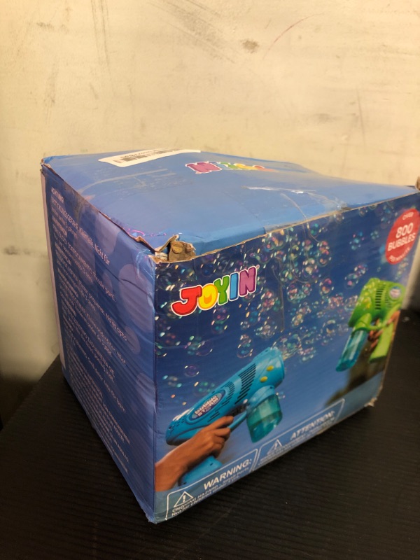 Photo 1 of JOYIN 2 Kids Bubble Gun with 2 Bottles Bubble Refill Solution, Bubble Guns Kids 4-8, Bubble Machine Gun for Toddlers 1-3, Bubble Gun Blaster Party Favors, Summer Toy, Outdoors, Easter, Birthday Gift