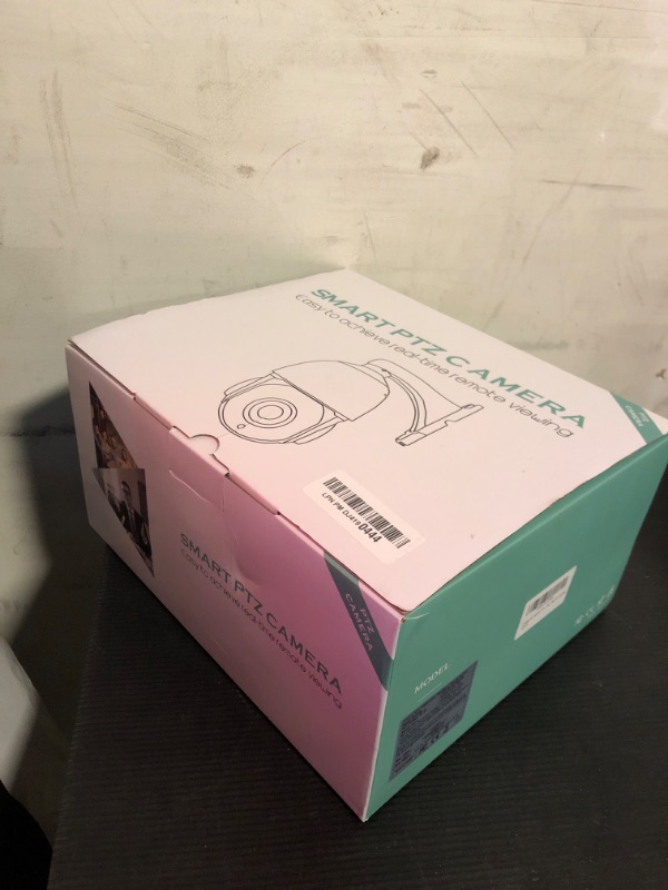 Photo 1 of Dosilkc 4K Outdoor PTZ POE IP Camera with Pan Tilt 20X Optical Zoom & 10X Digital Zoom, 8MP Speed Dome Security Camera with Human/Vehicle Detection, 393ft IR Night Vision, Two Way Talk, SD Card Slot