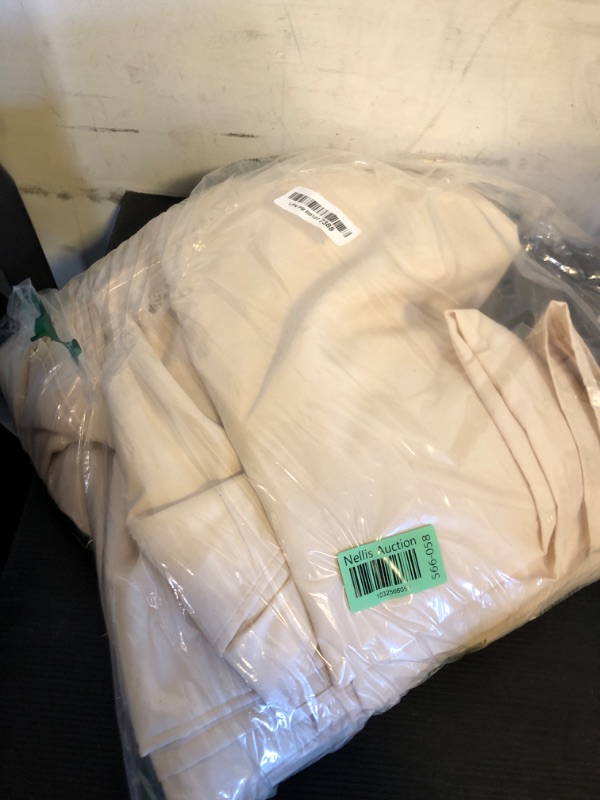 Photo 1 of Ivory Backdrop Curtains 30ft x 10ft: Wedding Photo Backdrop Drapes - Polyester Background for Bridal Shower Party Stage Decoration