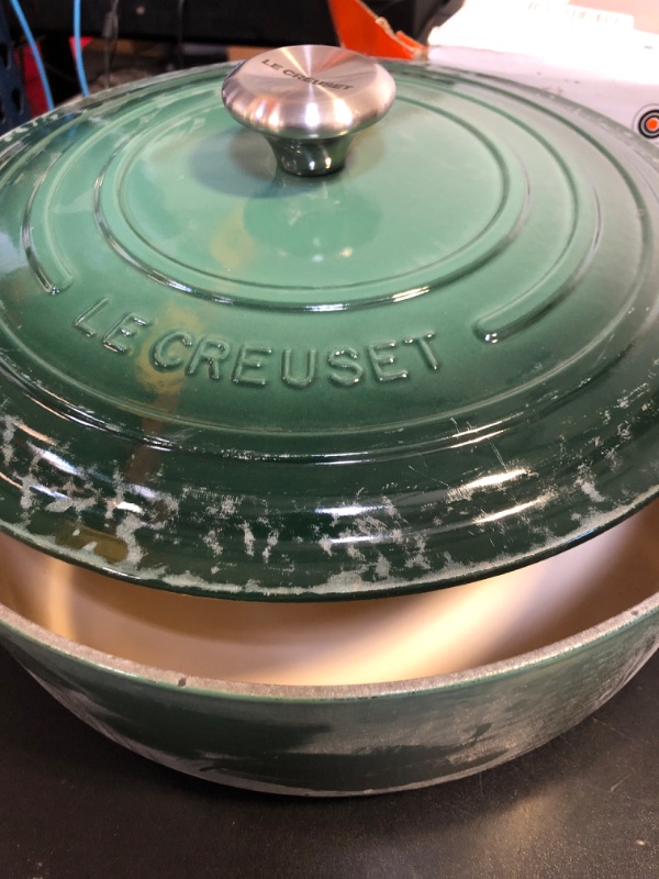 Photo 1 of Le Creuset Enameled Cast Iron Signature Round Wide Dutch Oven