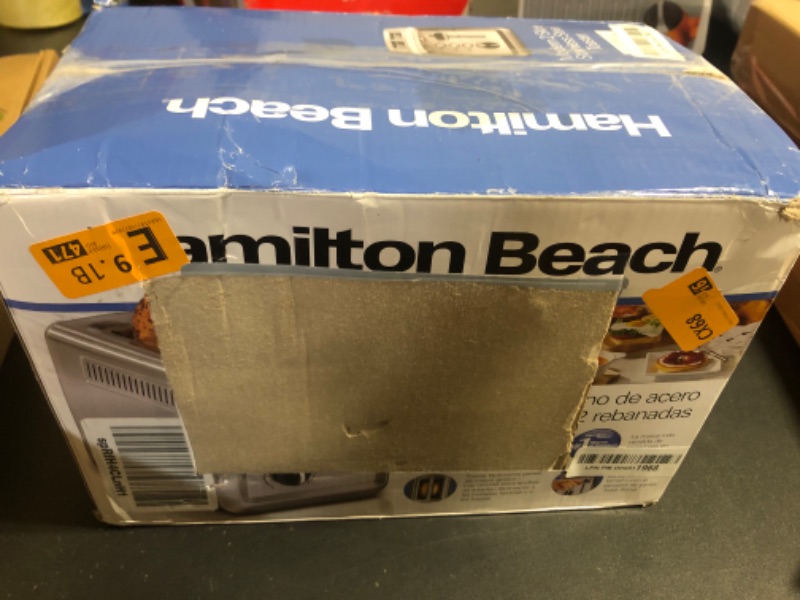 Photo 1 of Hamilton Beach 2 Slice Toaster with Extra-Wide Slots