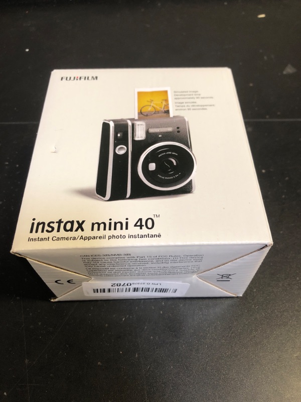 Photo 1 of Fujifilm Instax Mini 40 Instant Camera