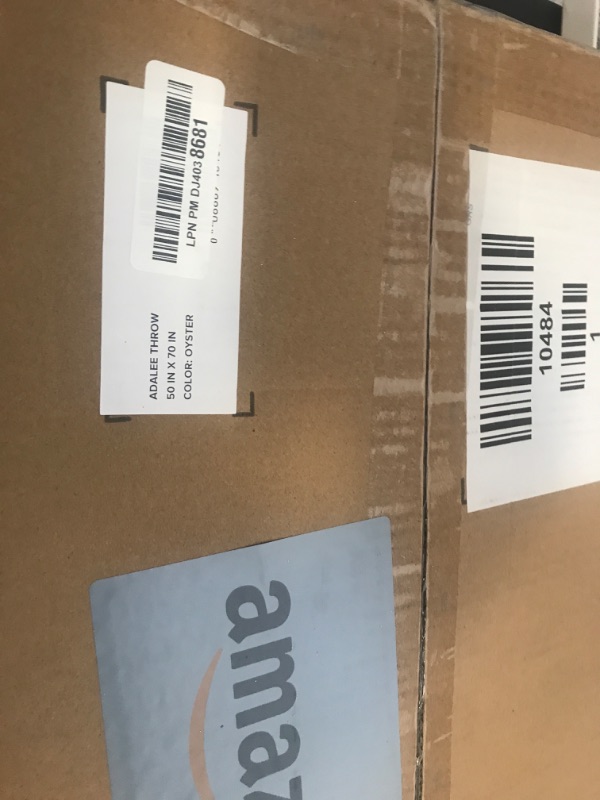 Photo 1 of UGG 10484 Adalee Soft Faux Fur Reversible Accent Throw Blanket Fluffy Fuzzy Luxury Cozy Hotel Style Luxurious Soft Boho Home Decor Blankets for Bed and Living Room, 50 x 70-inch, Oyster