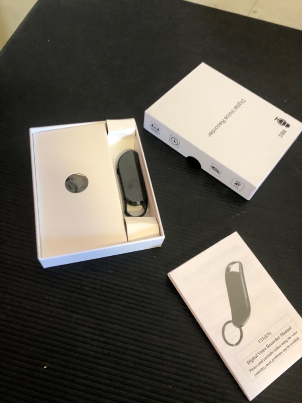 Photo 1 of 128GB Voice Recorder, 1536kbps Hi-Fi Voice Activated Recorder with 7 Level Noise Reduction, Metal Casing Audio Recorder for Lecture, Interview, Meeting, and More
