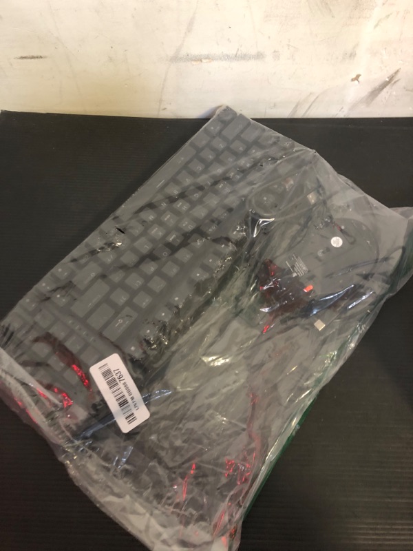 Photo 1 of Wireless Mechanical Gaming Keyboard and Mouse Combo, 98 Keys RGB Backlit Brown Switch, Ergonomic Wireless Gaming Mouse and Mouse Pad, 3-Mode USB-C/2.4G/BT5.0, Full Anti-Ghosting for PC Laptop Gamer