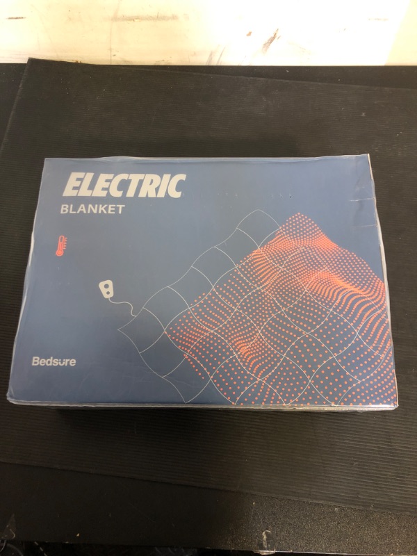 Photo 1 of Bedsure Electric Blanket Twin - Thick Striped Flannel Electric Blanket, Heating Blanket with 10 Time Settings, 6 Heat Settings, and 8-Hour Timer Auto Shut Off (62x84 inches, Grey)