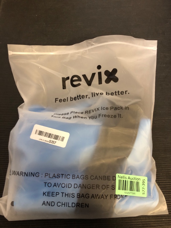 Photo 2 of REVIX Gel Ice Pack for Back Injuries and Pain Relief (16 × 9 ") Soft Plush Lining Ice Wrap for Lower Back, Shoulder, Hip, Arm, Knee, Cold Compress Therapy for Swelling, Bruises1032577396
