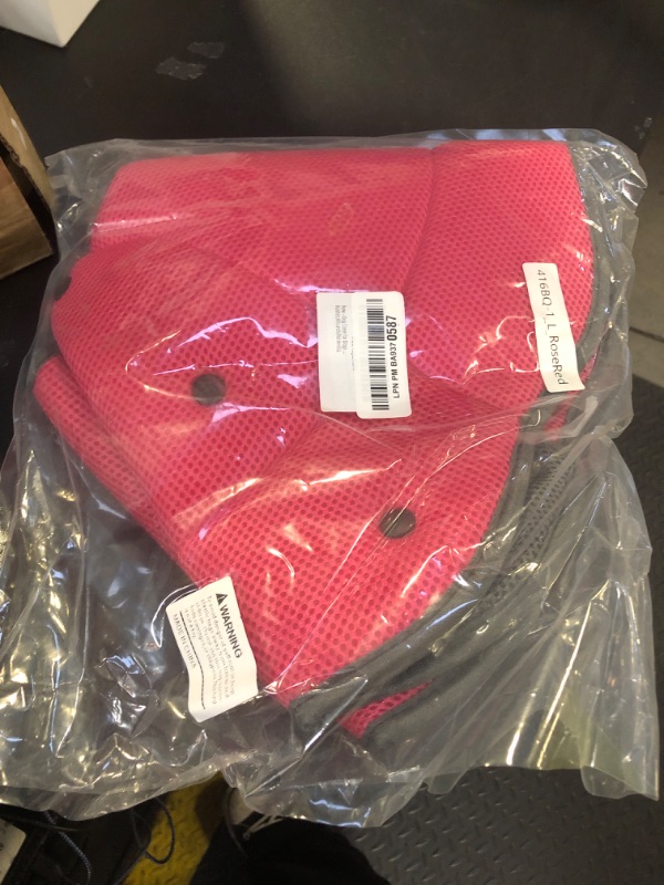 Photo 1 of Dog Cone for Dogs After Surgery,Adjustable Protective Dog Recovery Collars & Cones for Large Medium Small Dogs Cats,Comfy Soft Dog Cones Prevent Pets from Touching Stitches Rashes,Wounds,Rosered,L