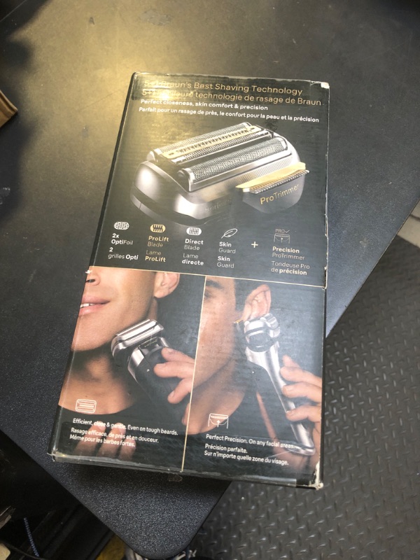 Photo 1 of Braun Series 9 9517s PRO+ Electric Razor for Men, 5 Pro Shave Elements & Precision Long Hair ProTrimmer, Charging Stand, Braun’s Best for Smooth Skin, Wet & Dry Electric Razor with 60min Runtime