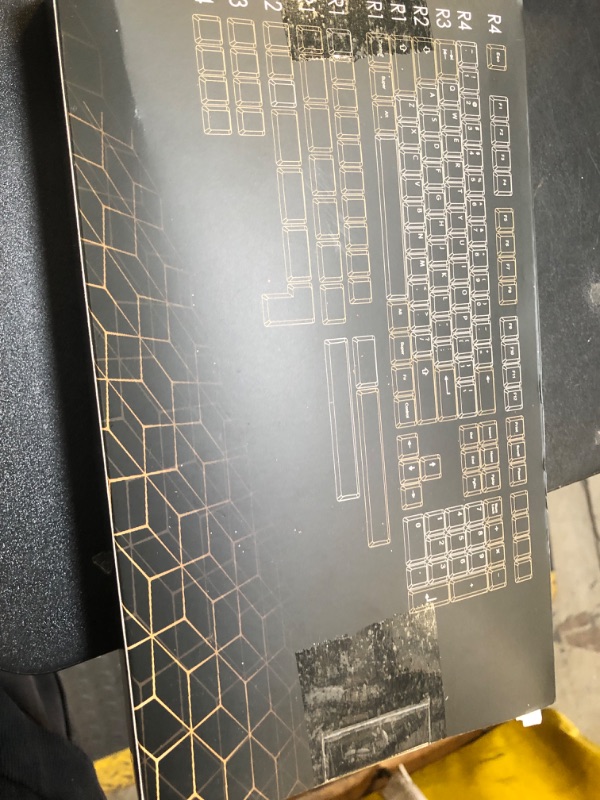 Photo 1 of Womier Pudding Keycaps, PBT Keycaps 165 Keys Set Custom Keycap Set, Shine Through Keycaps OEM Profile, Universal Compatiability for 100%, 75%, 65%, 60% Keyboard-Black