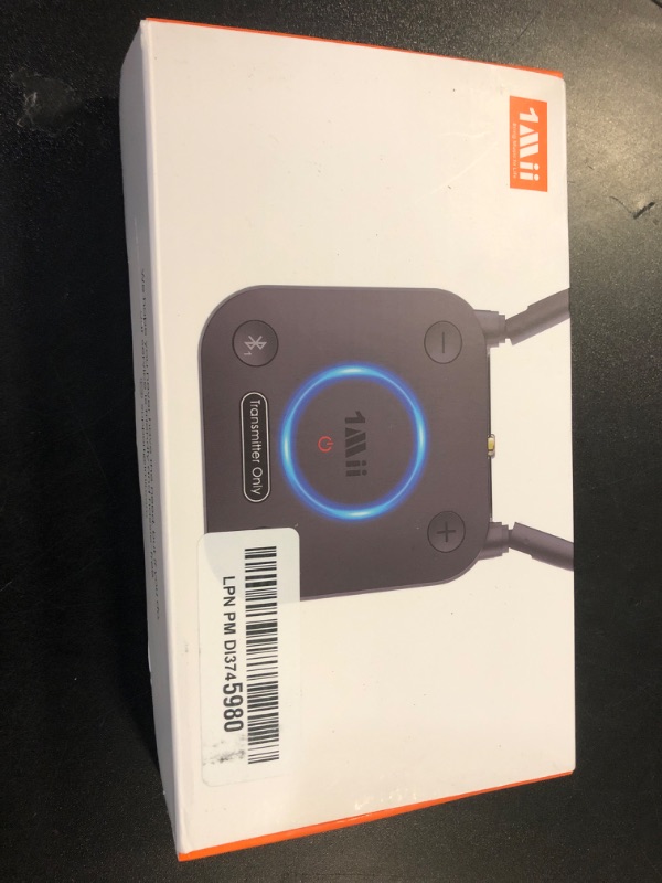 Photo 1 of 1Mii B06TX Bluetooth 5.2 Transmitter for TV to Wireless Headphone/Speaker, Bluetooth Adapter for TV w/Volume Control, AUX/RCA/Optical/Coaxial Audio Inputs, Plug n Play, aptX Low Latency & HD