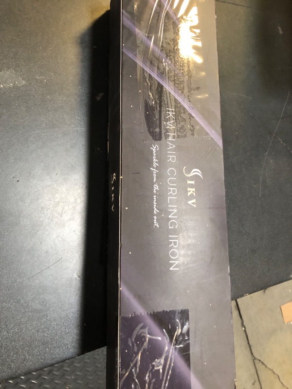 Photo 1 of 1 1/2 inch Extra Long Barrel Curling Iron, 1.5 Inch Large Barrel for Long Hair Ceramic Tourmaline