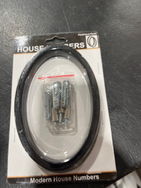 Photo 1 of Stick on Mailbox Numbers, Self Adhesive 5 Inch Address Sign Modern House Numbers for Apartment Door Farmhouse Mailbox Office Hotel, Frosted Matte Black Acrylic House Number 0