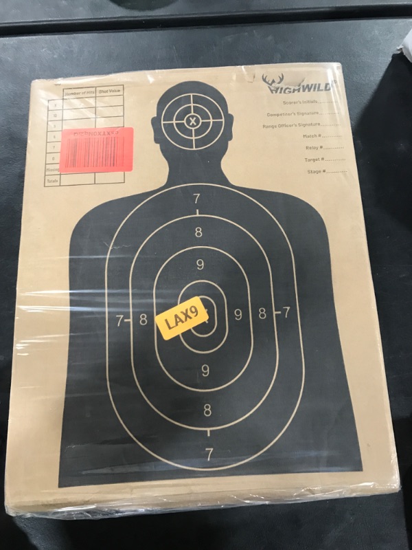 Photo 1 of Highwild Adjustable Target Stand Base for Paper Shooting Targets Cardboard - H Shape - USPSA/IPSC - IDPA Practice - Upgraded Version (2 Pack)