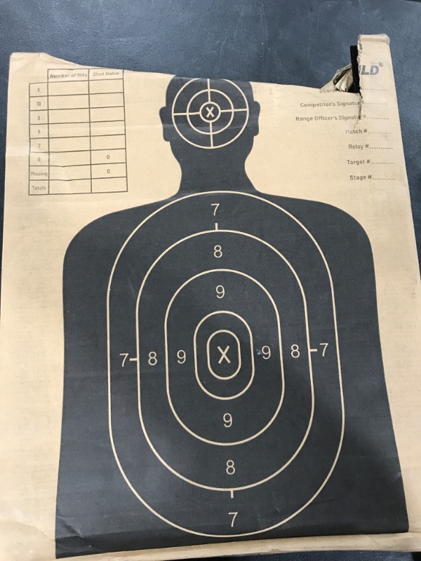 Photo 1 of Highwild Adjustable Target Stand Base for Paper Shooting Targets Cardboard - H Shape - USPSA/IPSC - IDPA Practice - Upgraded Version (2 Pack)