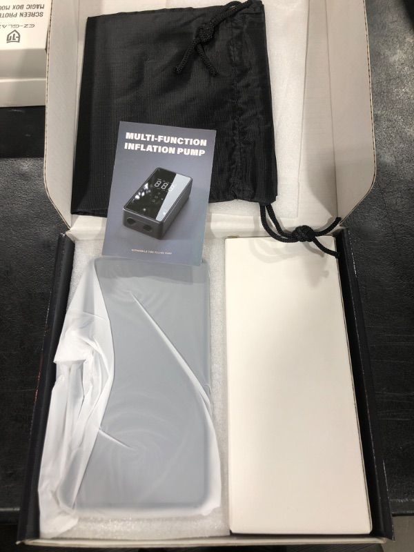 Photo 2 of Air Pump Car Tire Inflator: Digital Tire Inflator Car Tire Pump Smart Air Pump Portable Car Air Compressor Auto Air Pump for Car Tires