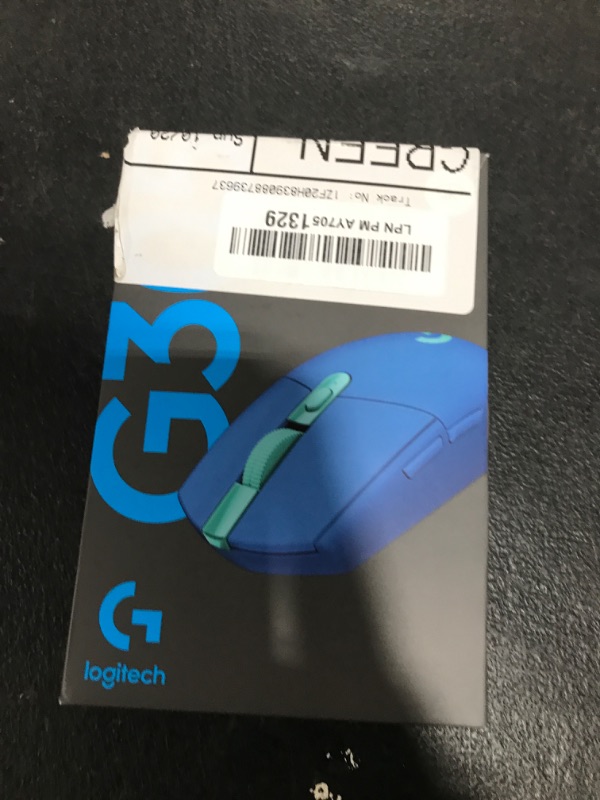 Photo 2 of Logitech G305 LIGHTSPEED Wireless Gaming Optical Mouse, Hero 12K Sensor, 12,000 DPI, Lightweight, 6 Programmable Buttons, 250h Battery Life, On-Board Memory, PC/Mac - Blue