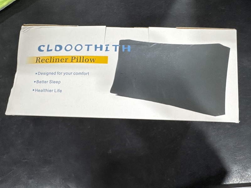 Photo 1 of CLDOOTHITH Neck Pillow for Recliner, Faux Suede Recliner Pillows for Headrest, Adjustable Recliner Head Pillow for Pain Relief,Neck Pillow for Home Recliner Sofa Armchair,Punching&Anti-Slip Design