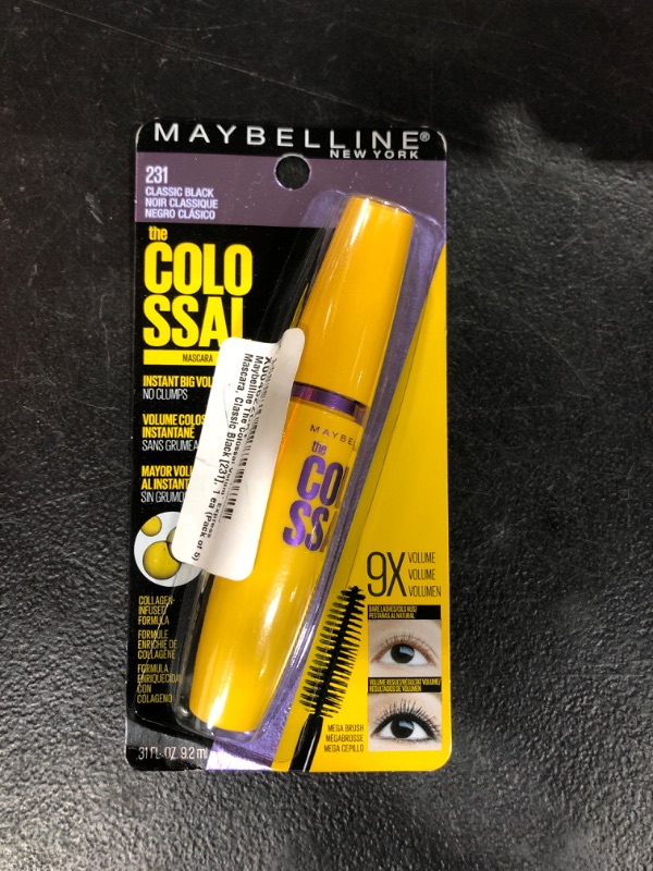 Photo 2 of Maybelline The Colossal Volum' Express Mascara, Classic Black