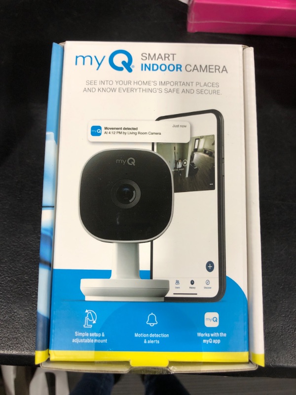 Photo 2 of myQ Smart Indoor Security Camera – 1080p HD Video