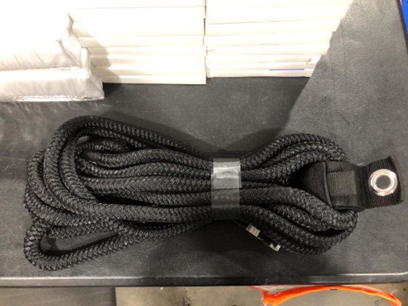 Photo 2 of CMP Cordage CDL1220BK, Dock Line, 1/2" Diameter - 20' Length, Double Braid, Black