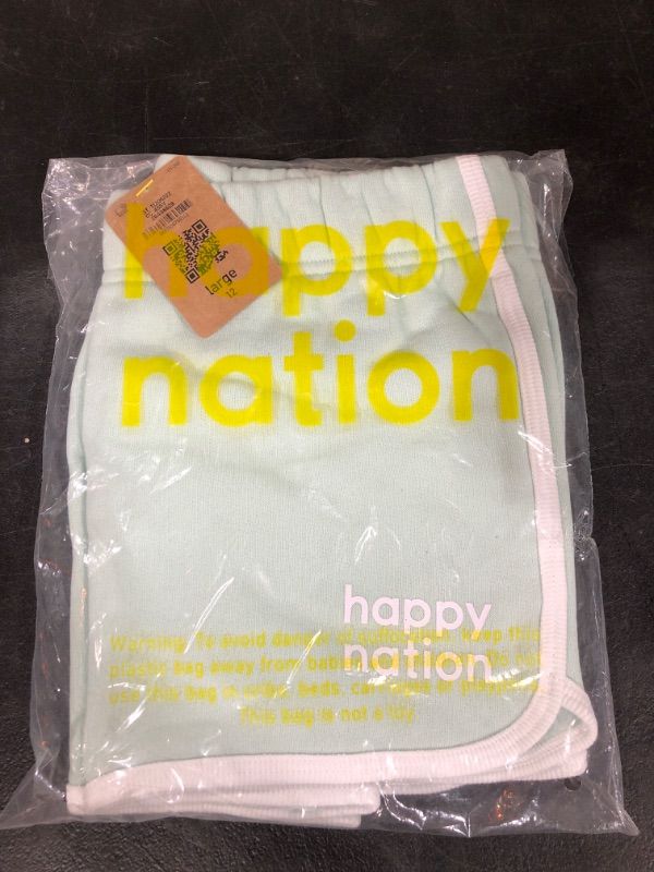 Photo 2 of Happy Nation Curved Hem Short, Beach Glass, Large