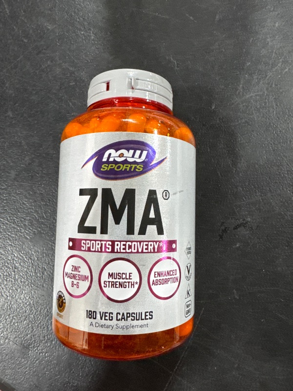 Photo 2 of Now Sports ZMA,180 Capsules // bb b03/28