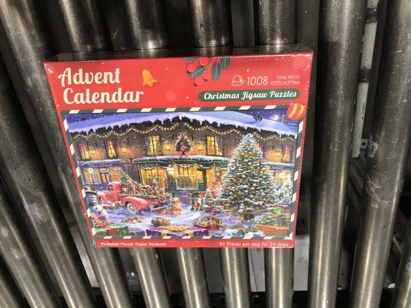 Advent Calendar 2024 Christmas Puzzle for Adults and Kids, 1008 Pieces