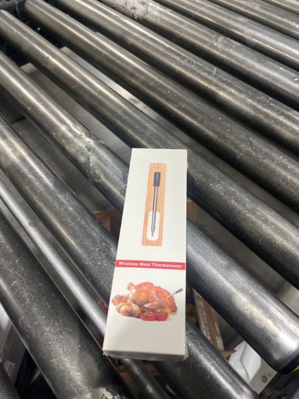 Photo 1 of Wireless Meat Thermometer Digital for Adults Cooking, IP67 Waterproof Extra Long Range Bluetooth Instant Read Smart Meat Probe for Oven Grill Smoker BBQ Air Fryer Rotisserie Gifts for Men Dad Mom Chef