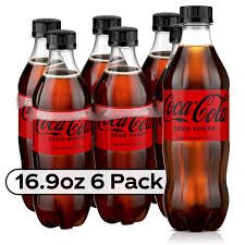 Photo 1 of Coca-Cola Zero Sugar Soda - 6pk/16.9 fl oz Bottles, BEST BY 09 DEC 2024