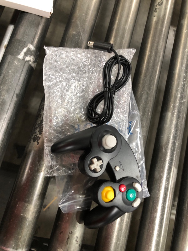 Photo 2 of  FIOTOK Gamecube Controller Compatible with Nintendo Gamecube Black 