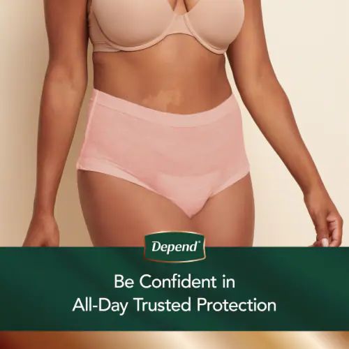 Photo 1 of Depend Fresh Protection Adult Incontinence and Postpartum Bladder Leak Underwear for Women, SIZE XL, 34 COUNT