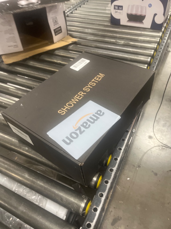 Photo 1 of SR SUN RISE Shower Faucet Set - Shower Valve with 8 Inch Rainfall Shower Head and Handheld Shower - Wall Mounted Shower System with Rough In Valve and Shower Faucet Trim Repair Kits - Brushed Nickel