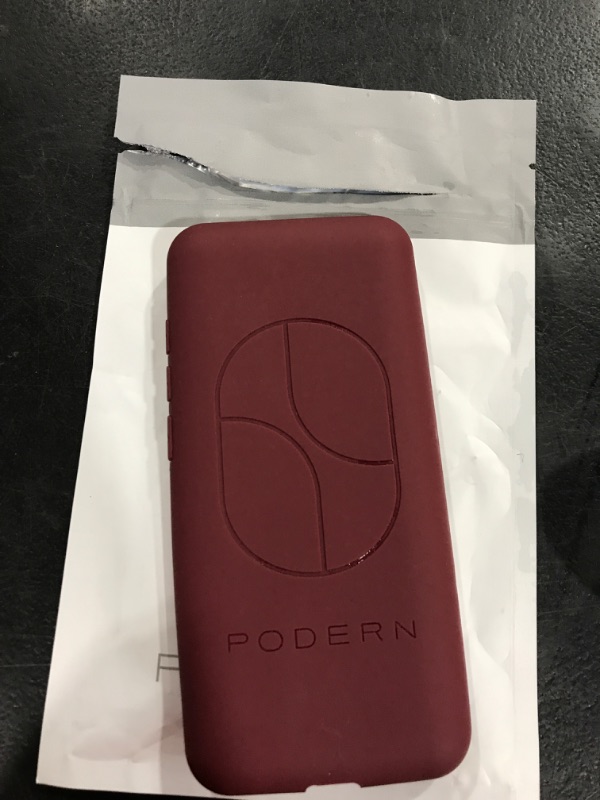 Photo 3 of PODERN OMNIPOD 5 CASE - Designed to Protect in Soft Silicone with Matte Finish (Burgundy)