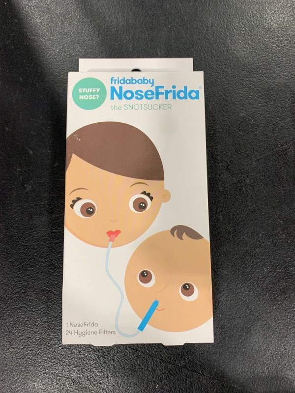 Photo 2 of Frida Baby NoseFrida SnotSucker Nasal Aspirator for Baby, Baby Nose Sucker with 24 Extra Hygiene Filters