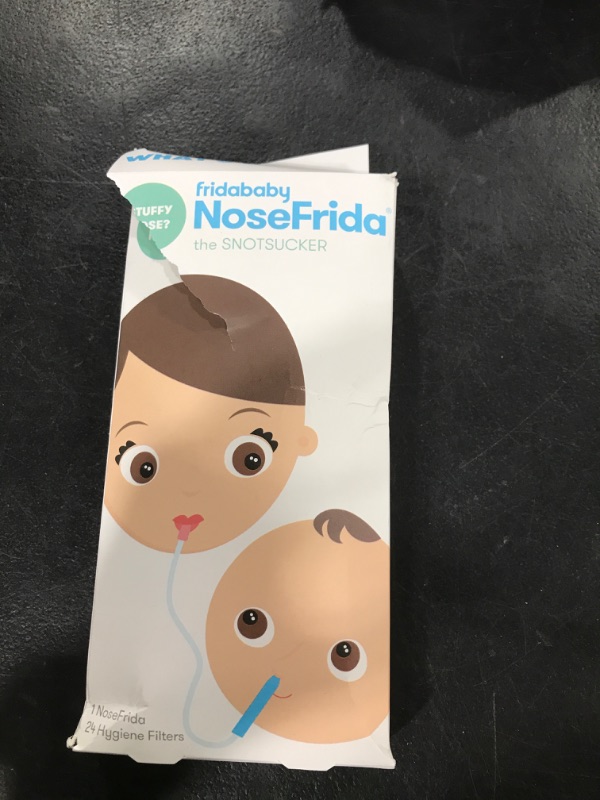 Photo 2 of Frida Baby NoseFrida SnotSucker Nasal Aspirator for Baby, Baby Nose Sucker with 24 Extra Hygiene Filters