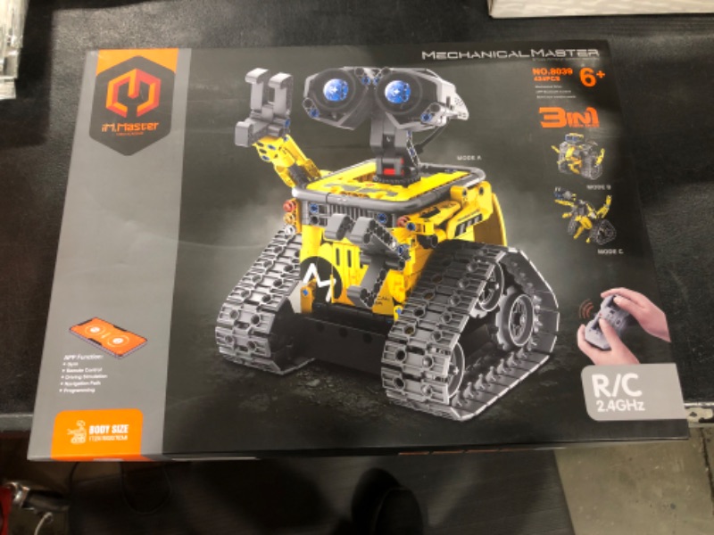 Photo 2 of iM.Master STEM Academy: Mechanical Master - R/C 3-in-1: Robot Dinosaur - 430pcs - Bricks Model Figures w/Remote Control, Building Blocks Activity Set