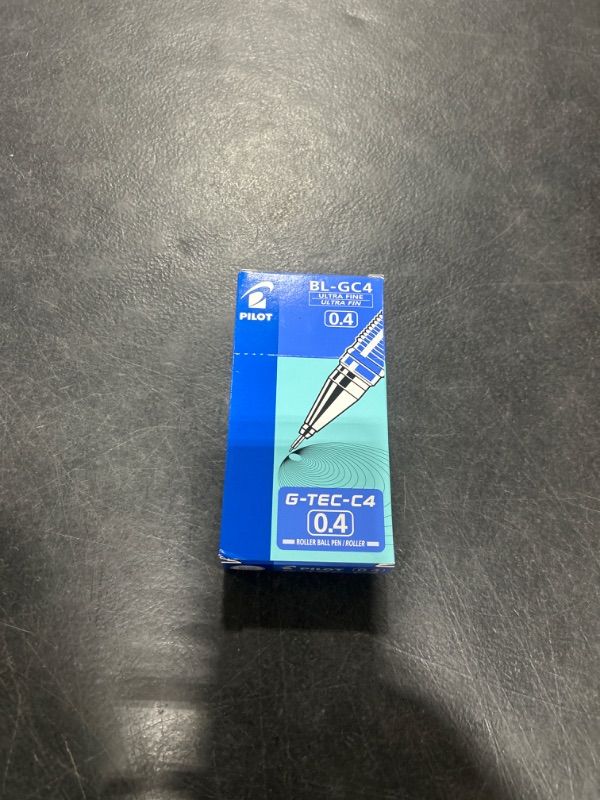 Photo 2 of Pilot G-Tec-C Ultra Gel Pen, Blue - 12 pack