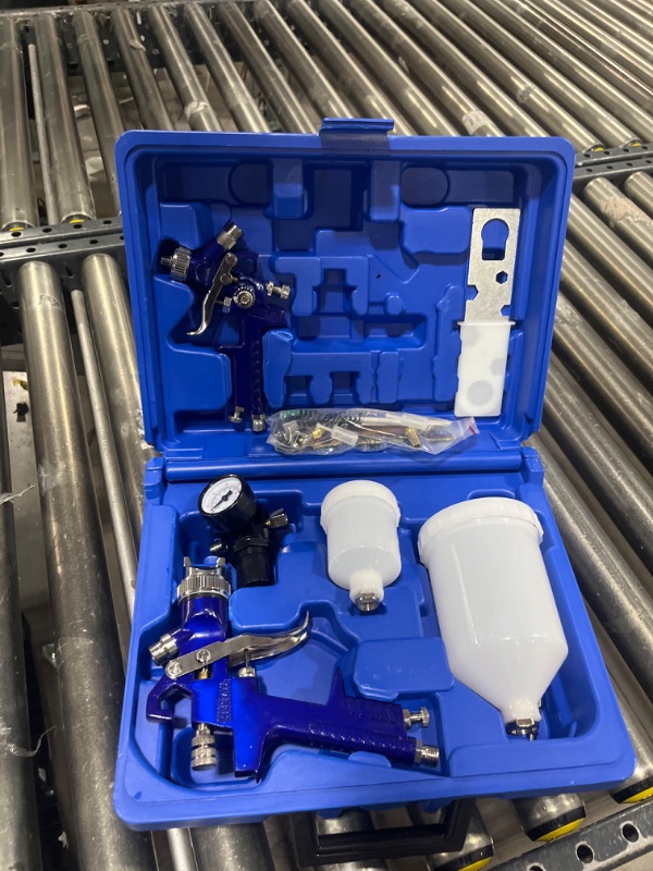 Photo 2 of HVLP Air Gravity Spray Gun Set