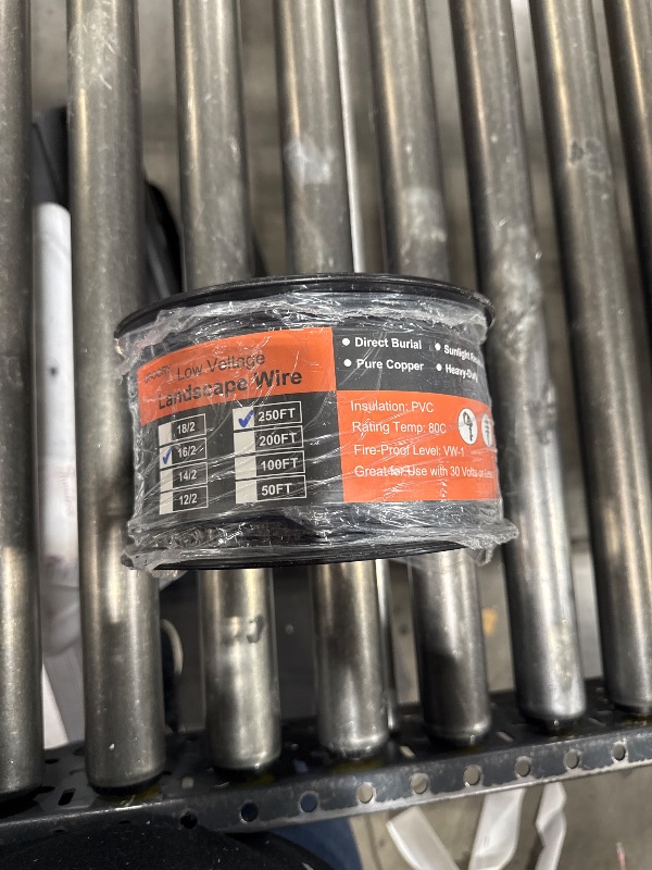 Photo 2 of UBOORY 16/2 Low Voltage Landscape Wire, 16 Gauge Wire 2 Conductor 250 Feet, Low Voltage Wire, Outdoor Direct Burial Electrical Wire, Copper Wire