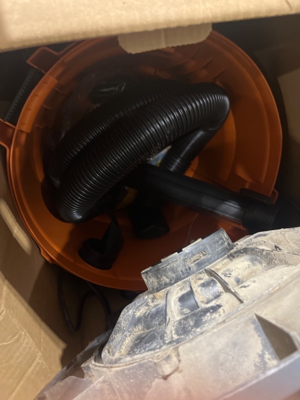 Photo 3 of RIDGID 12 Gallon 5.0 Peak HP NXT Shop Vac Wet Dry Vacuum with General Debris Filter, Locking Hose and Accessory Attachments